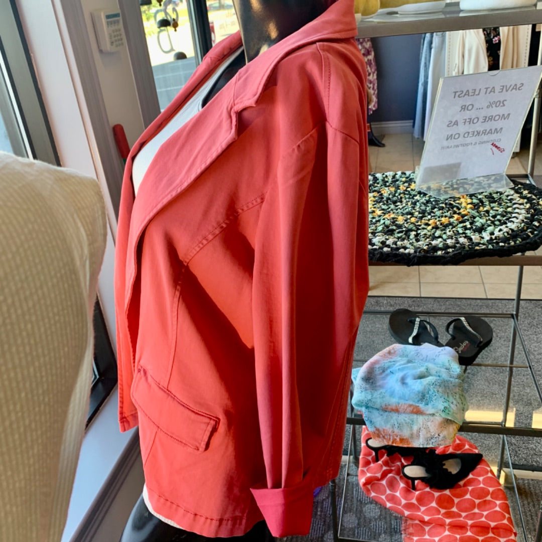 Liverpool, Jackets, Large Brick red