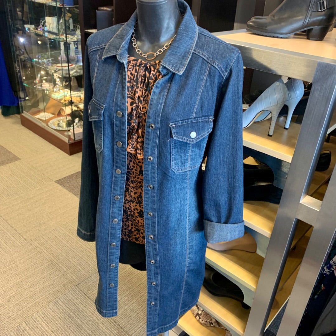 GG Jeans, Dresses, Large Blue