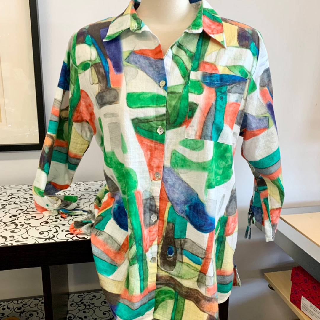 Alison Sheri, Tops, Large Multi