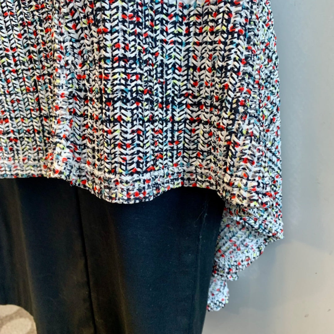 Papillon, Top Sleeveless, Large Multi