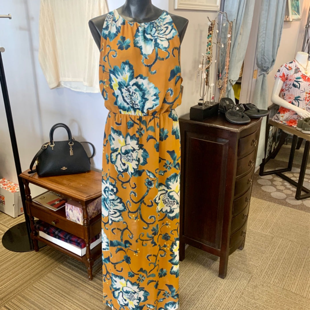H&M, Dresses, Size 14 Coffee Teal