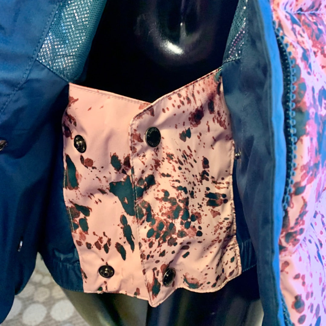 Columbia, Coats, XLarge Teal Pink