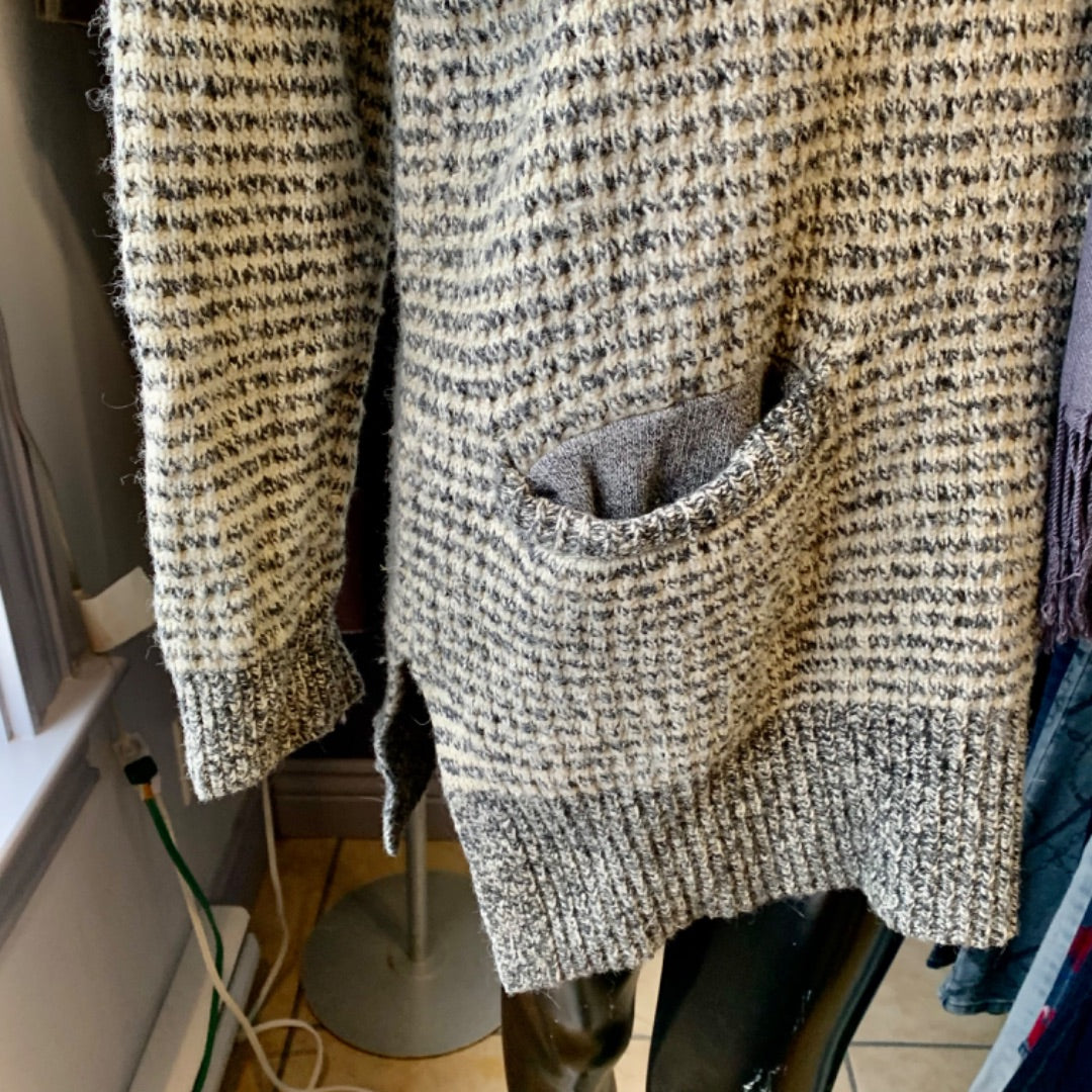 Roots, Sweaters, Medium Grey Cream
