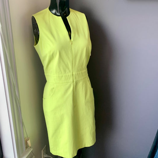 McLaughlin, Dresses, Size 2 Limegreen