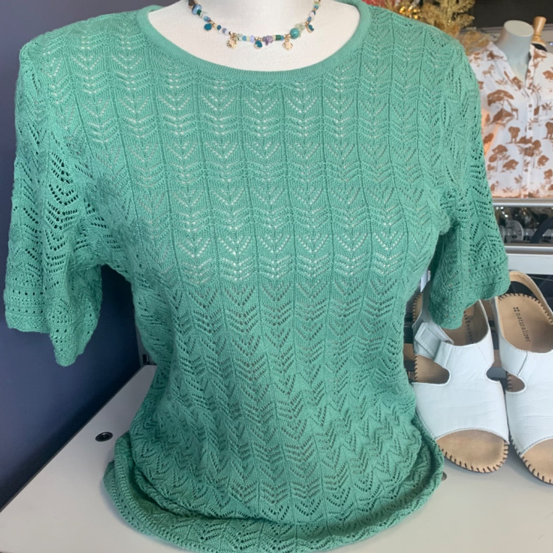 Cleo, Tops, Medium Green