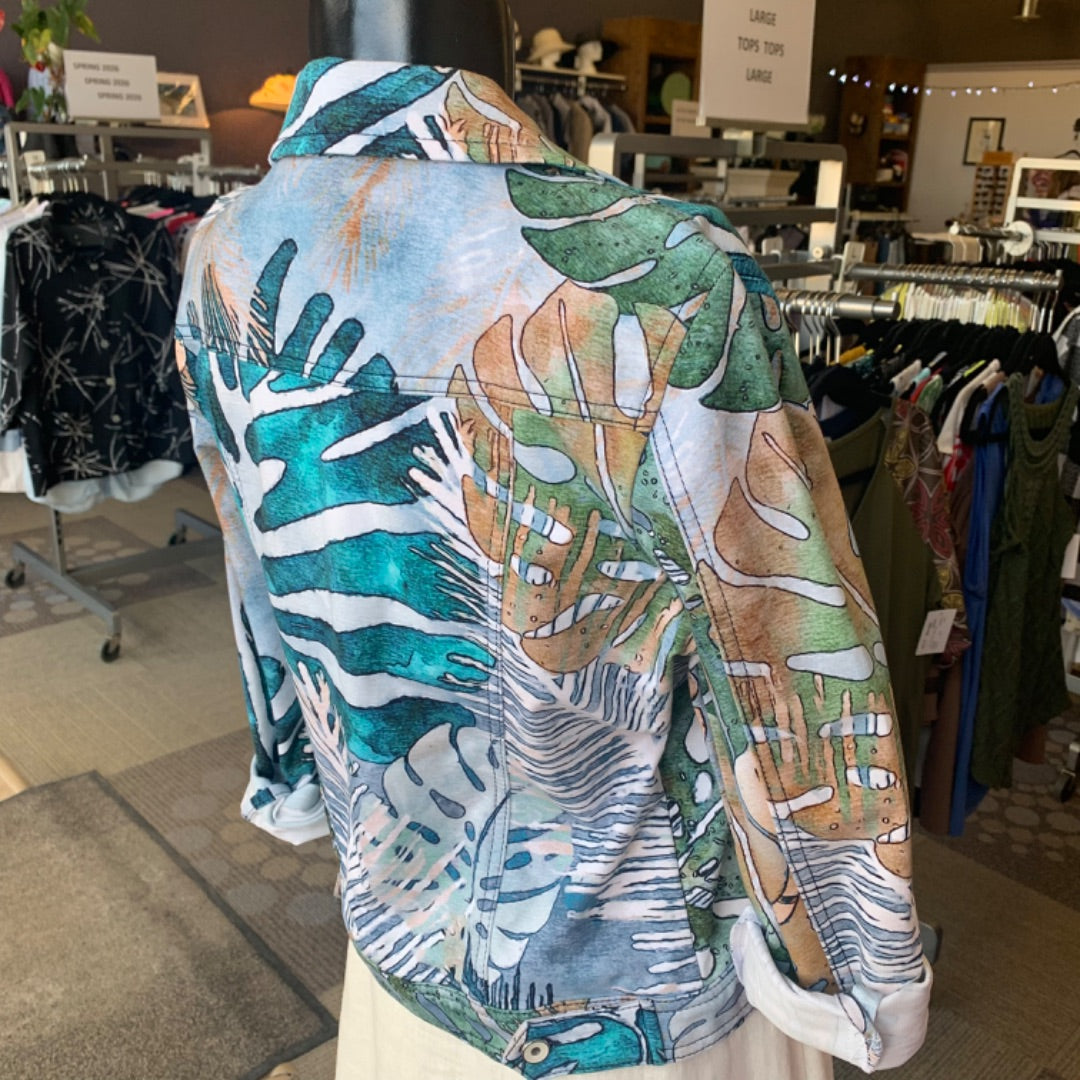 Dolcezza, Jackets, XS - S Teal Beige