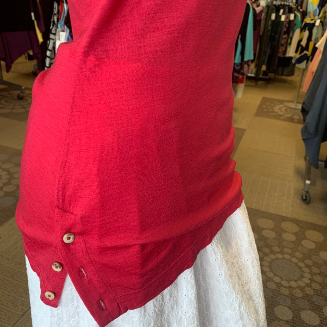 Mountain Equipment, Top Sleeveless, Small Cerise