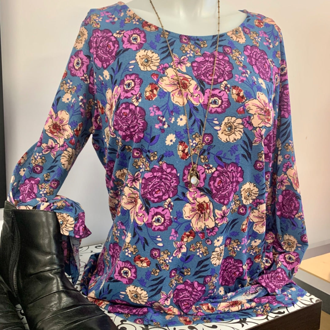 Gilli, Tops, Small Blue Petrol Magenta