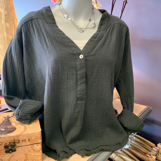 Free People Popover, Small Slate