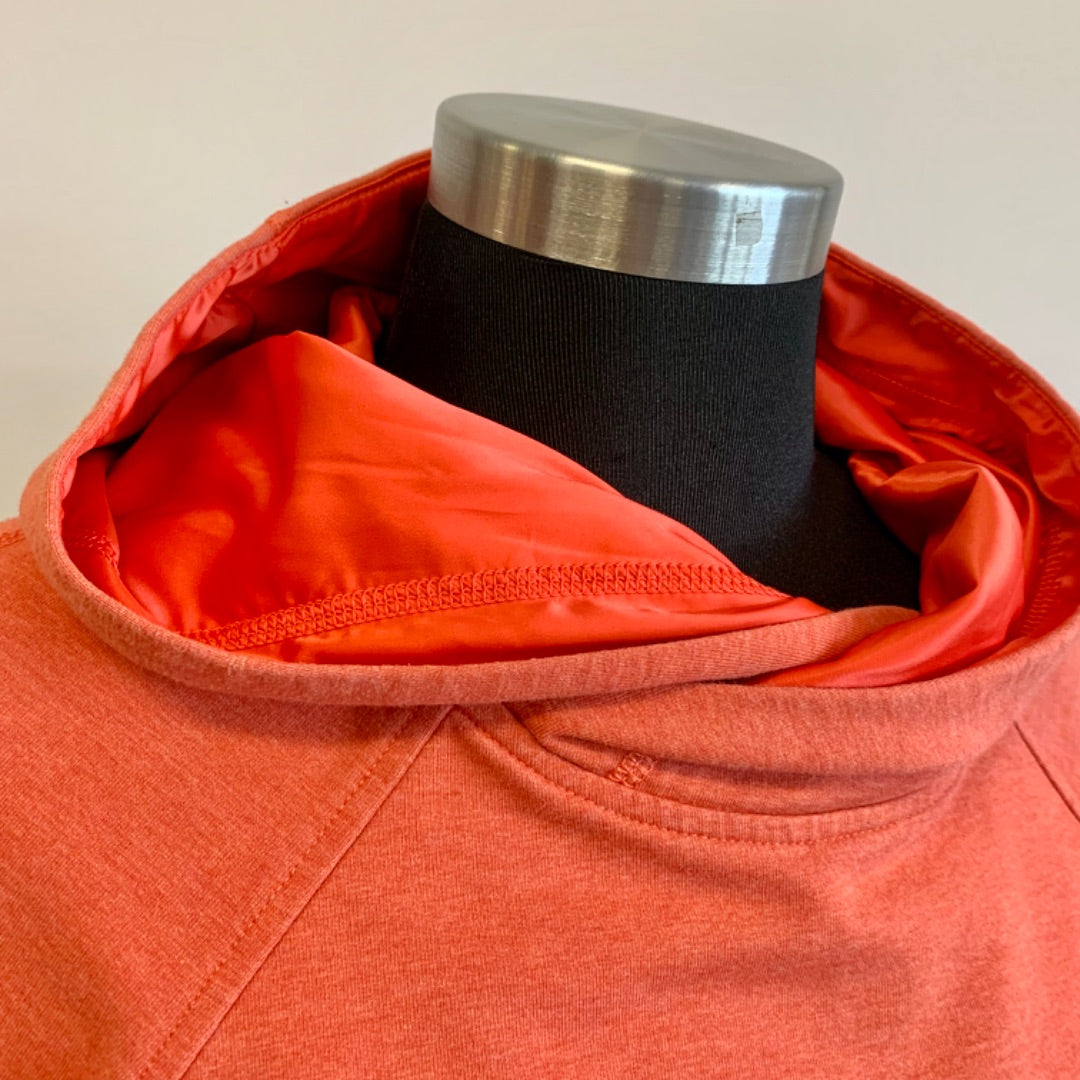 Lululemon All Good Hoodie, Size 4 Pumpkin orange