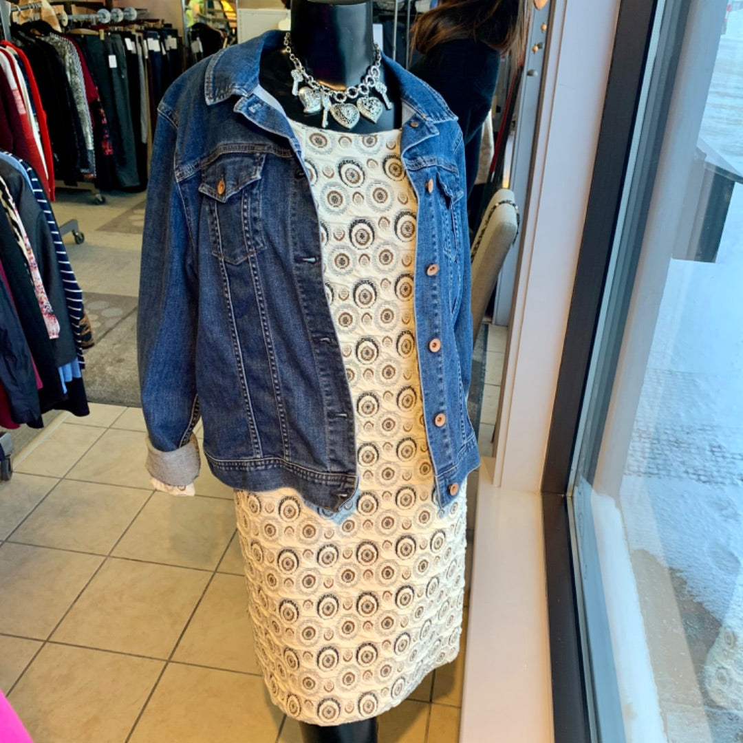 Lands End, Jackets, Large Blue