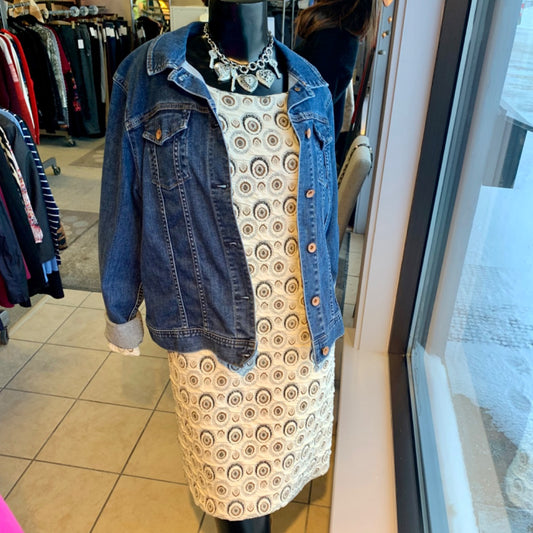 Lands End, Jackets, Large Blue