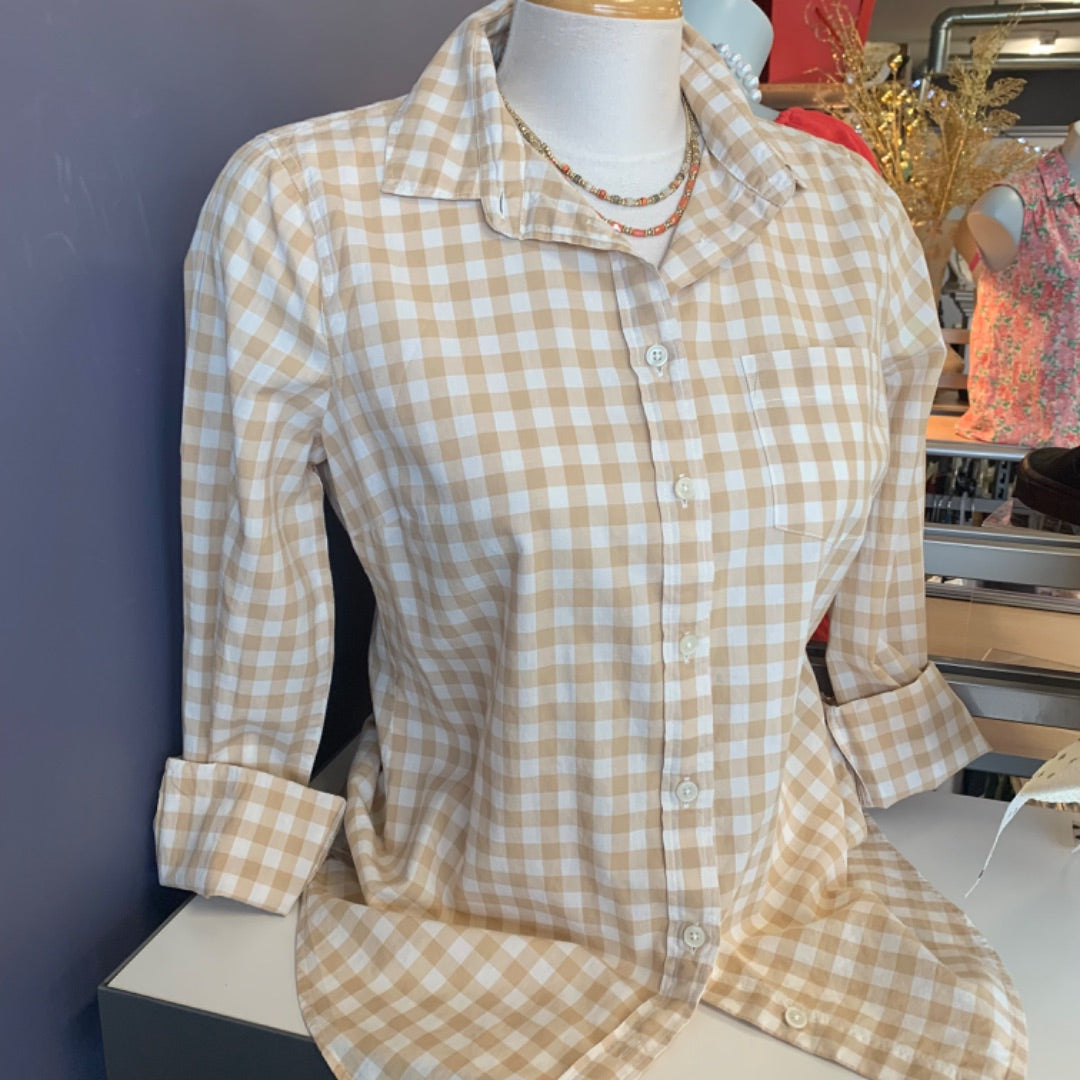 J Crew F, Tops, Small Beige Cream