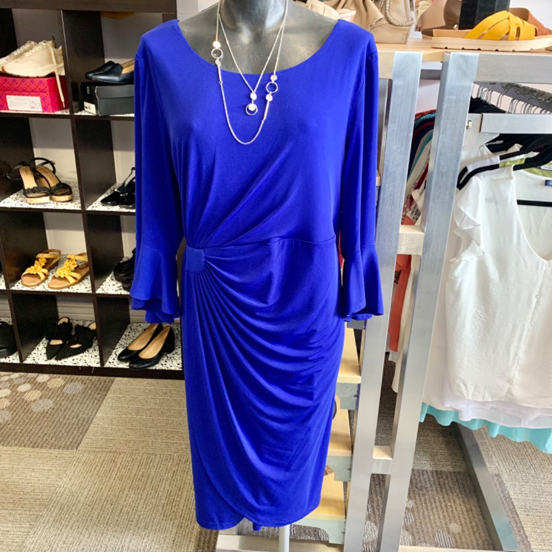Connected Apparel, Dresses, Size 20 Royal Blue