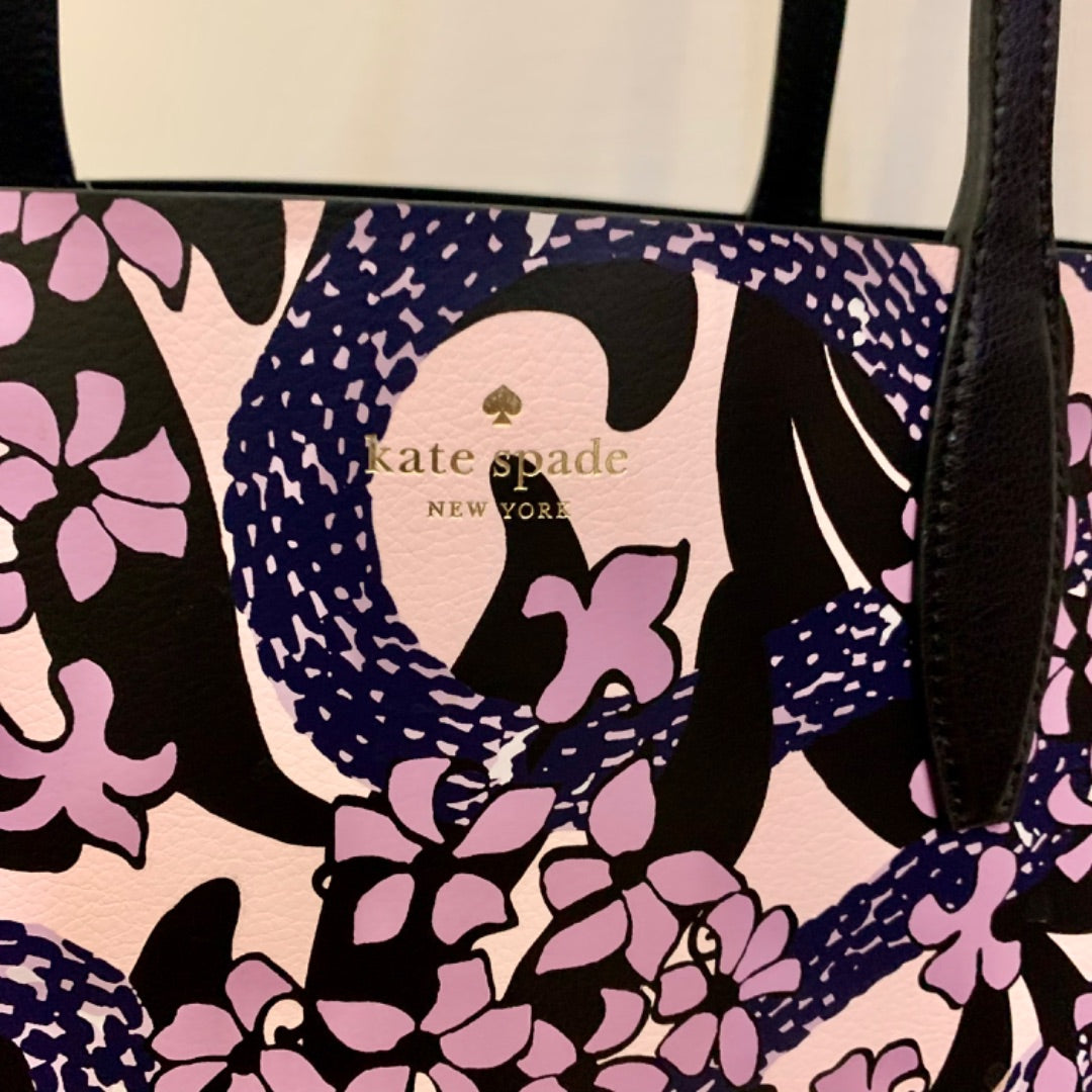 Kate Spade, Purses/handbags, Large Purple Pink Black