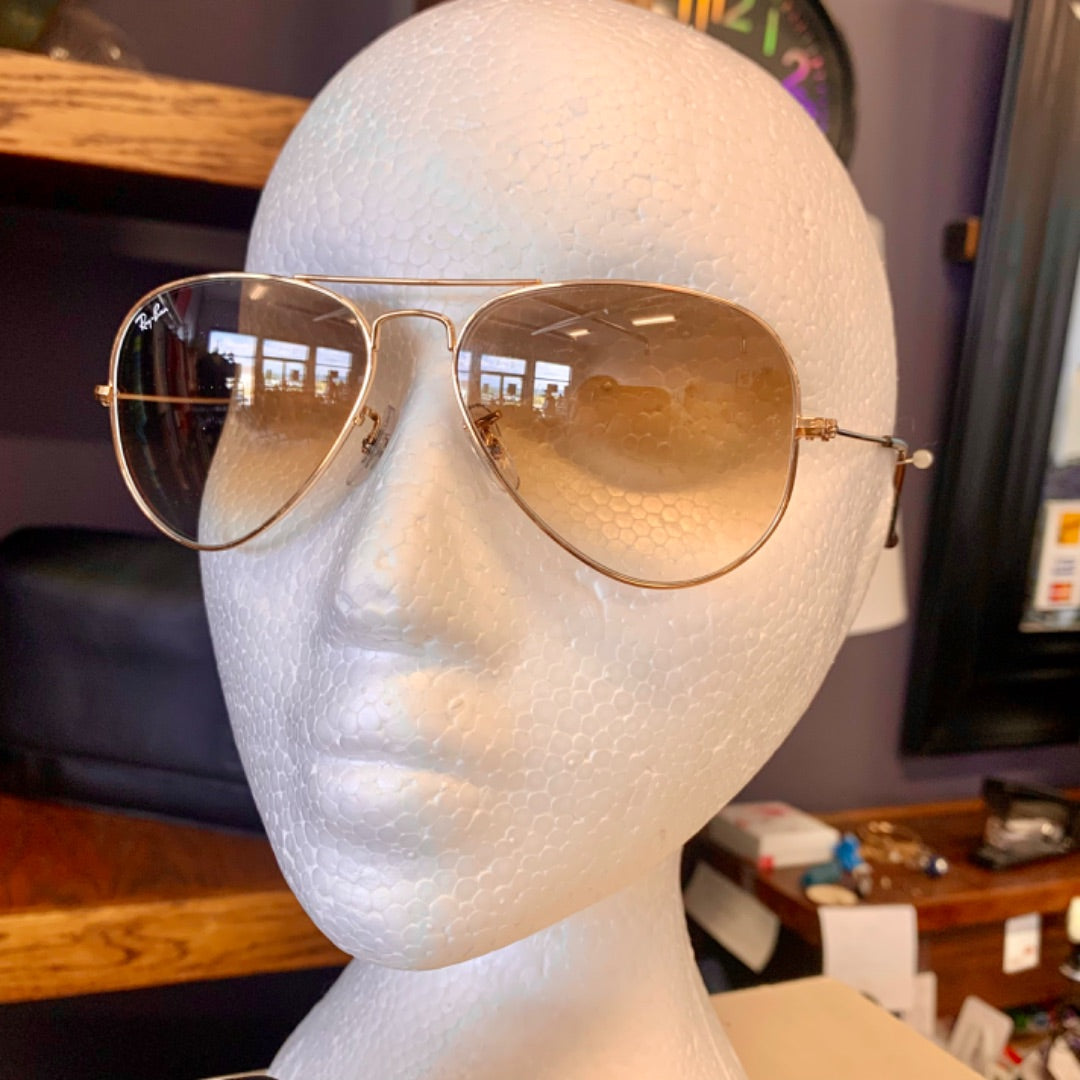 Ray Ban, Accessories, Small Brown Gradient