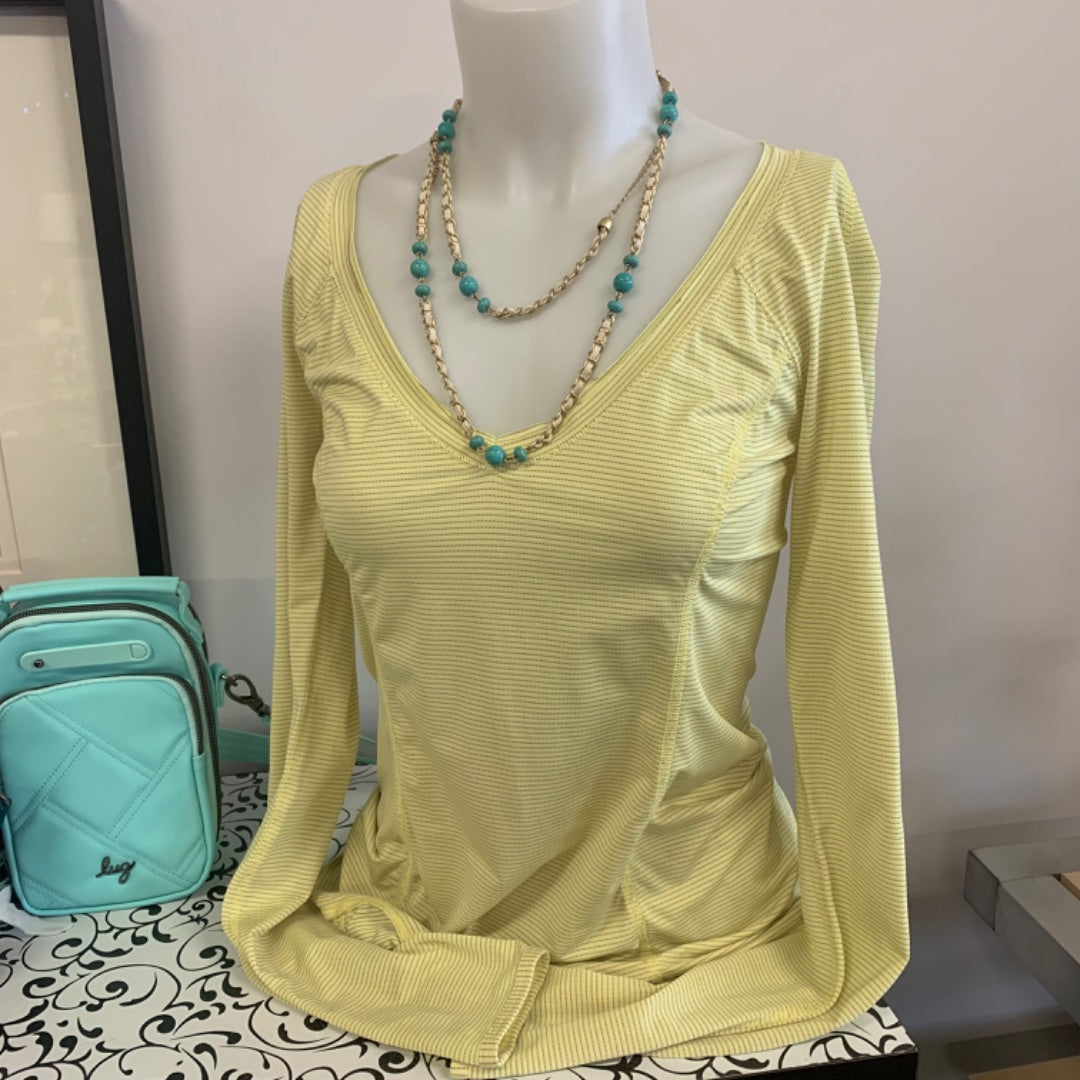 Lululemon, Active Wear, Size 4 Yellow