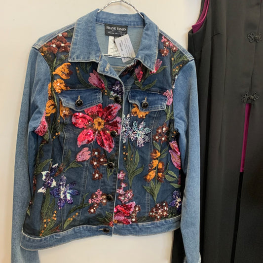 Frank Lyman, Jackets, Small Blue Multi