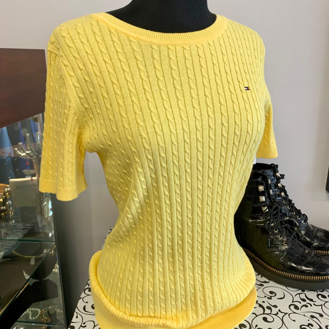 Tommy Hilfiger, Tops, Small Yellow