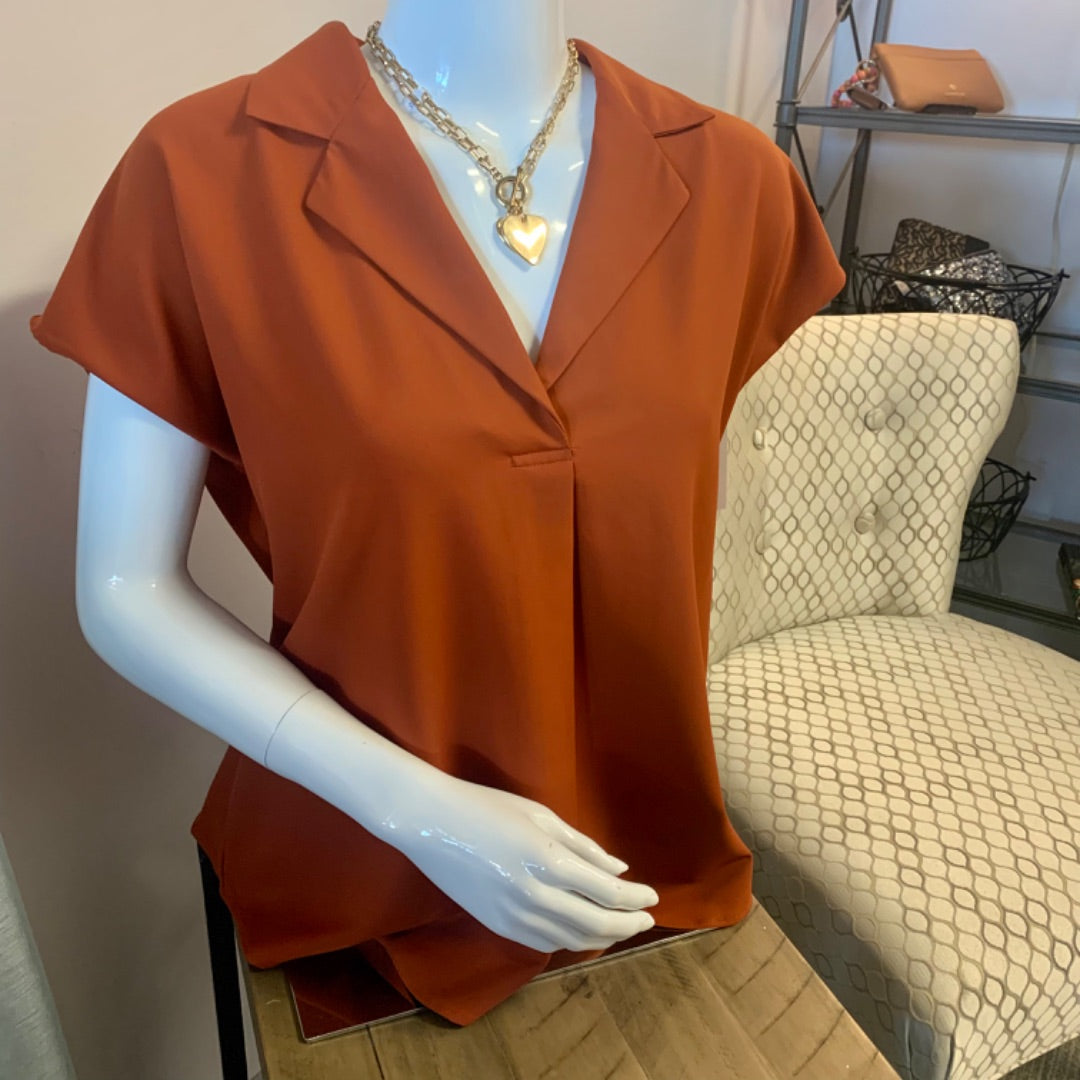 Cleo, Tops, Medium Golden Brown