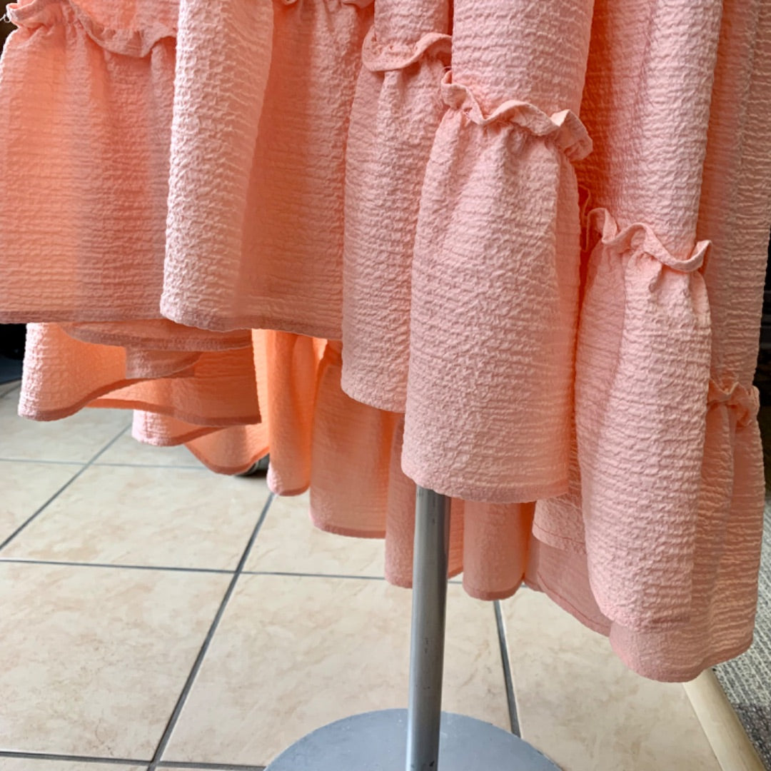 Calvin Klein, Dresses, Size 6 Peach