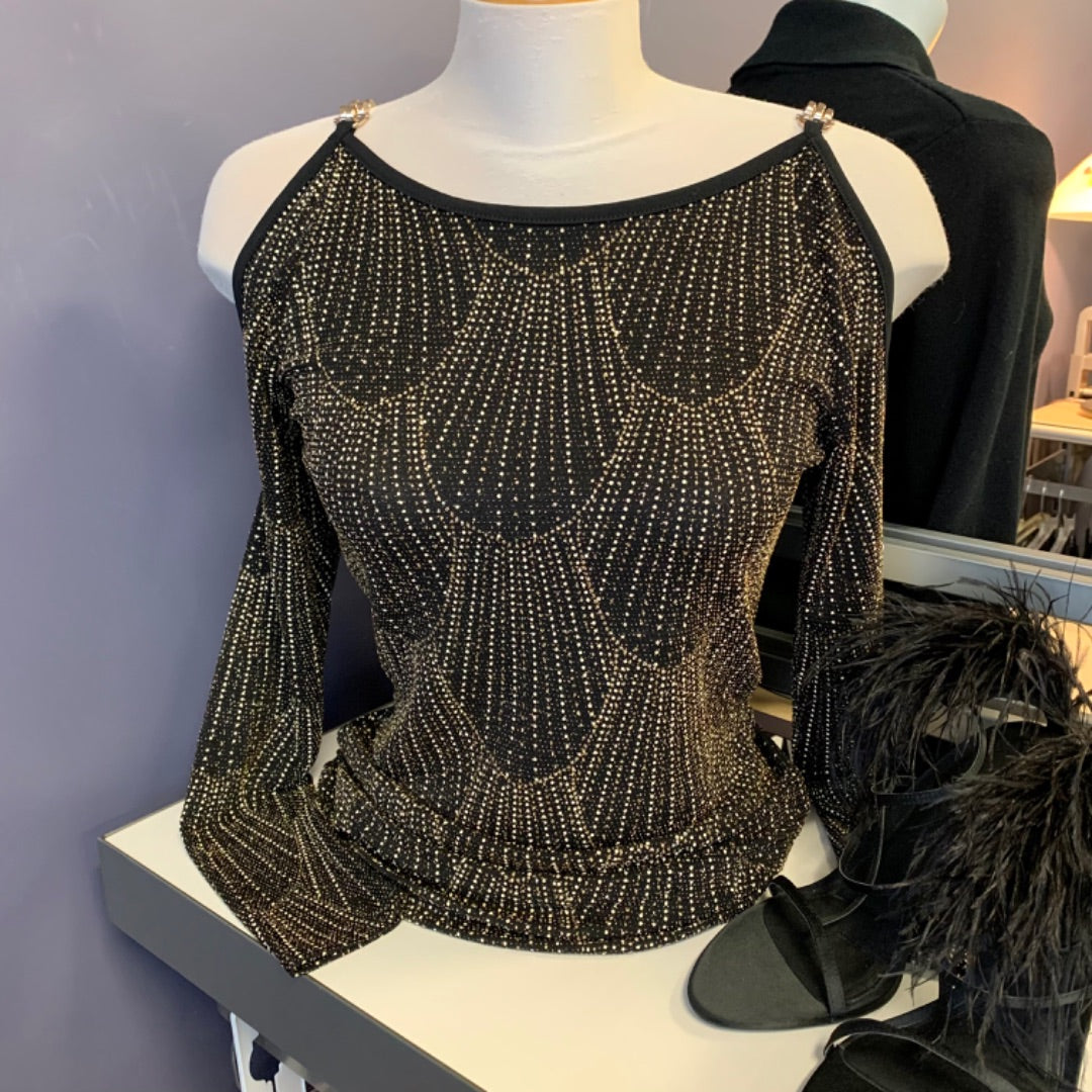 Venus, Tops, Small Black Gold