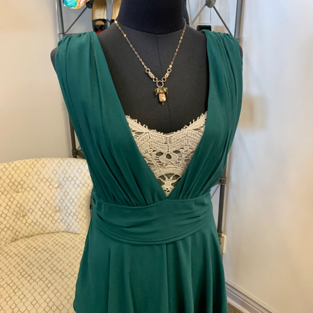 Lulus, Dresses, Medium Green