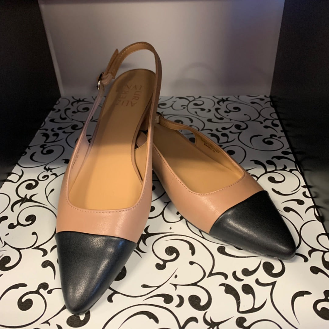 Naturalizer, Size 8 Beige Black