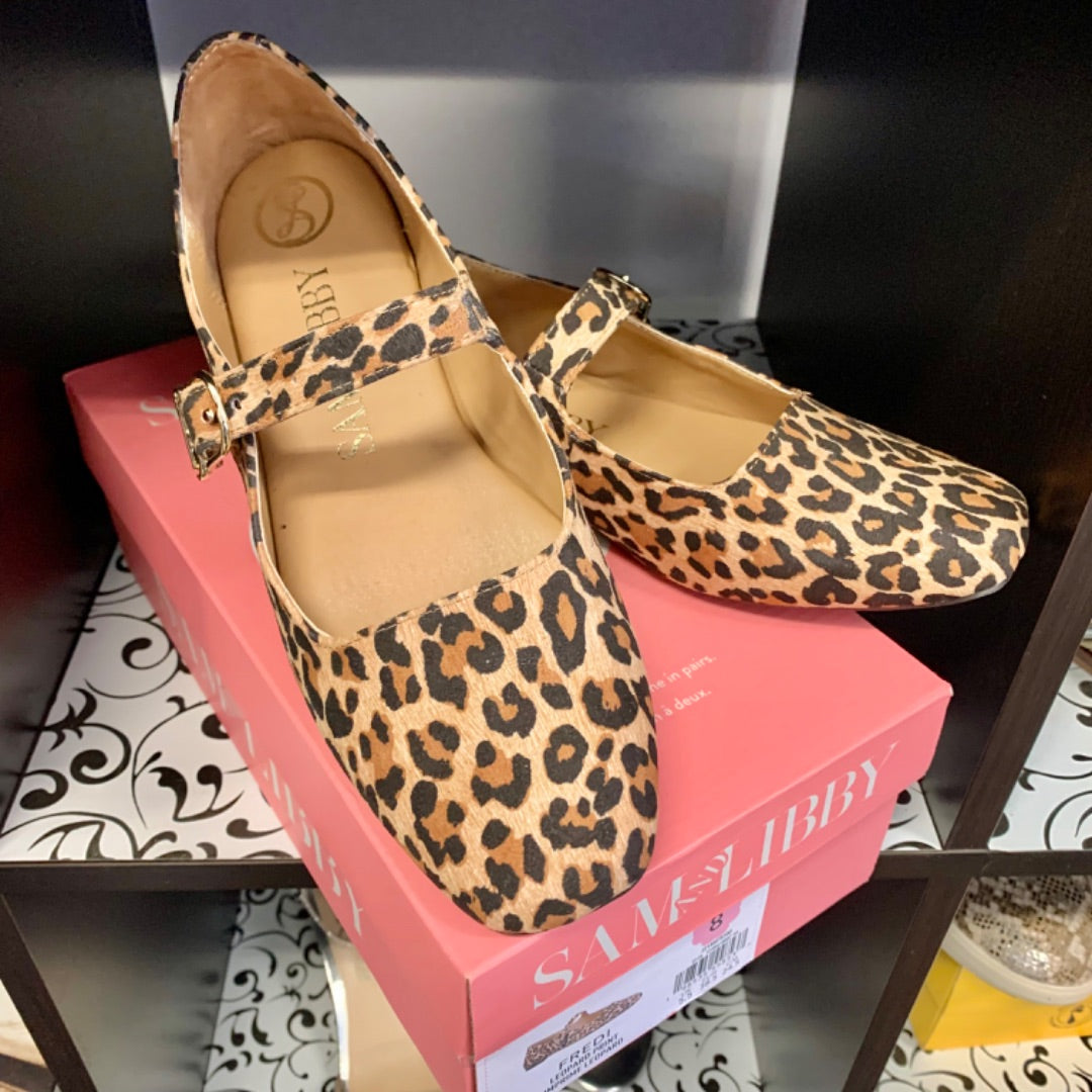 Sam & Libby, Footwear, Size 8 Animalprint