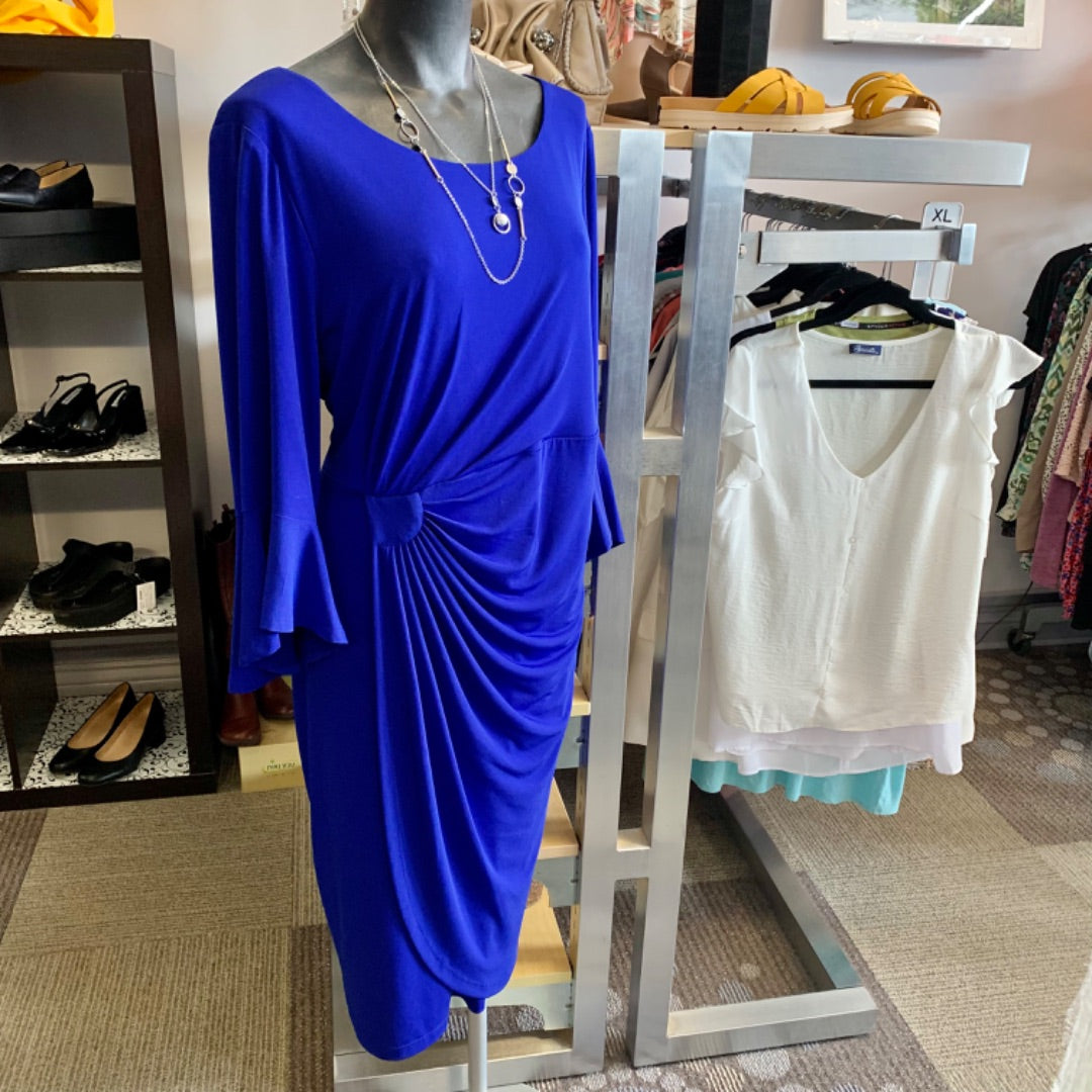 Connected Apparel, Dresses, Size 20 Royal Blue
