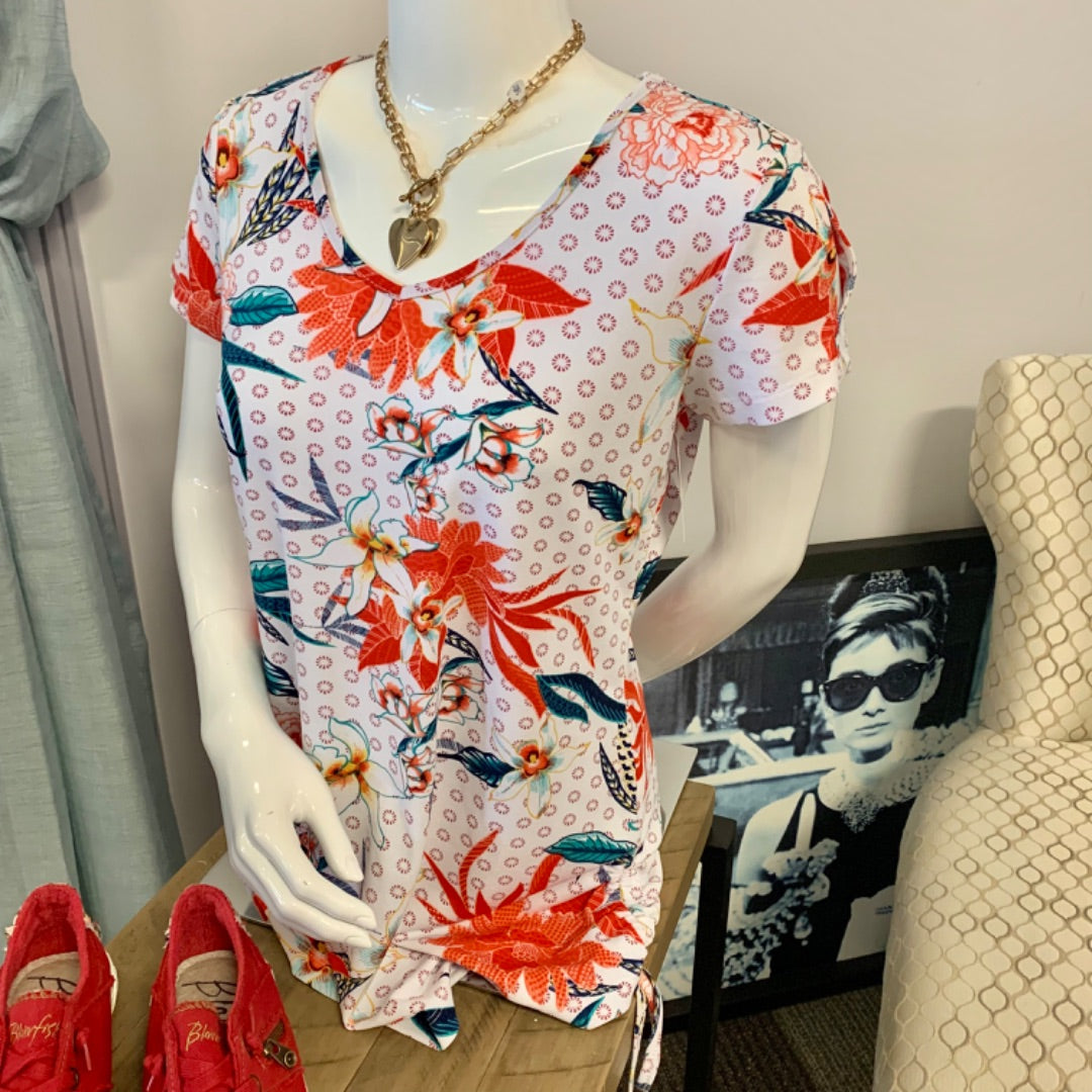Marie Claire, Tops, Small / Medium Multi on White