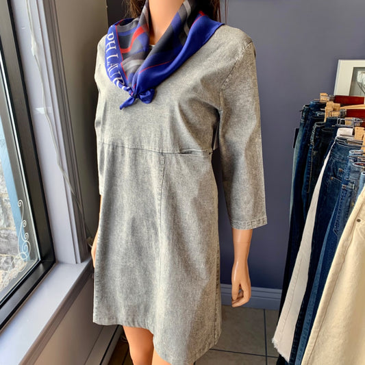 Miss Look tunic, Large, Grey