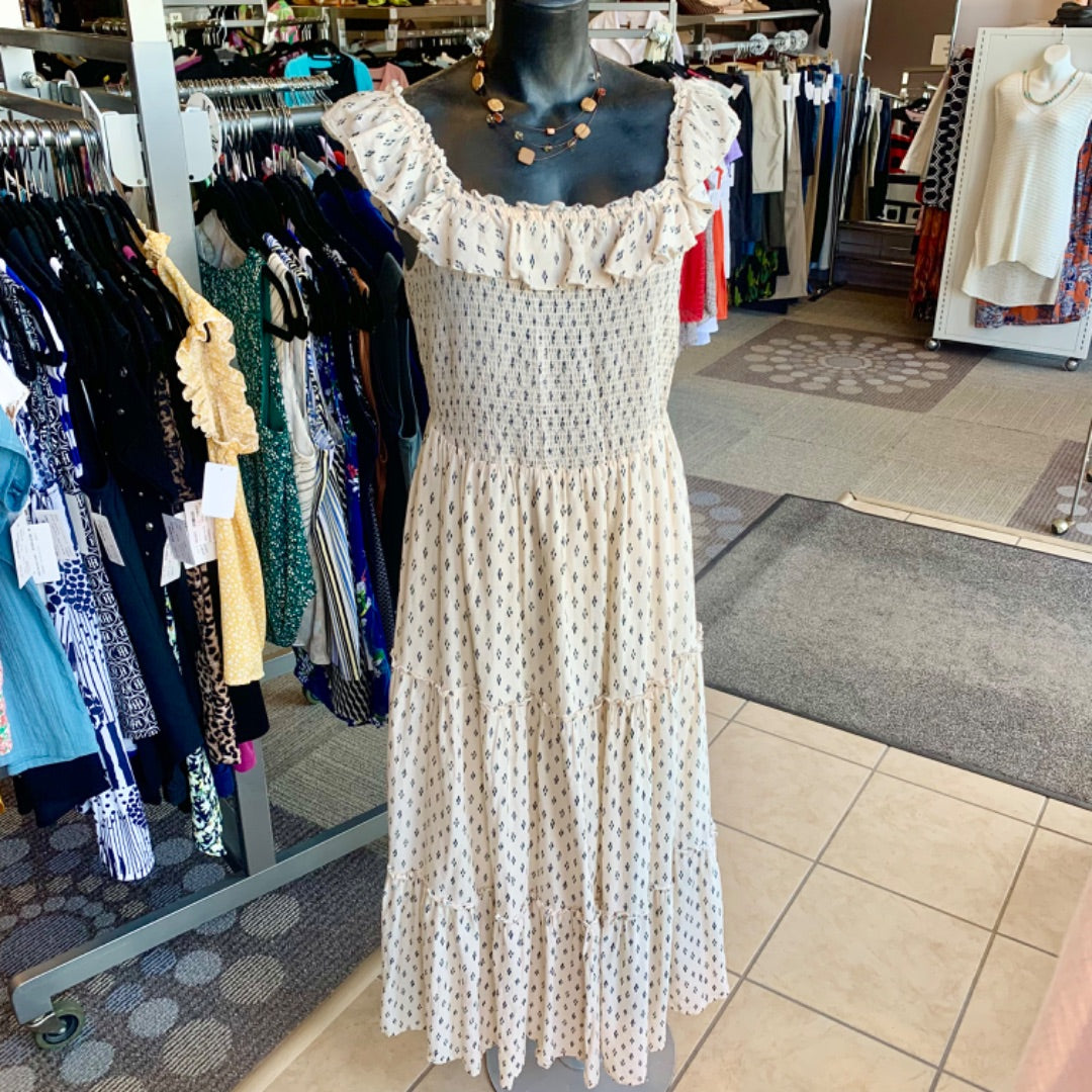 Old Navy, Dresses, Medium Beige Black