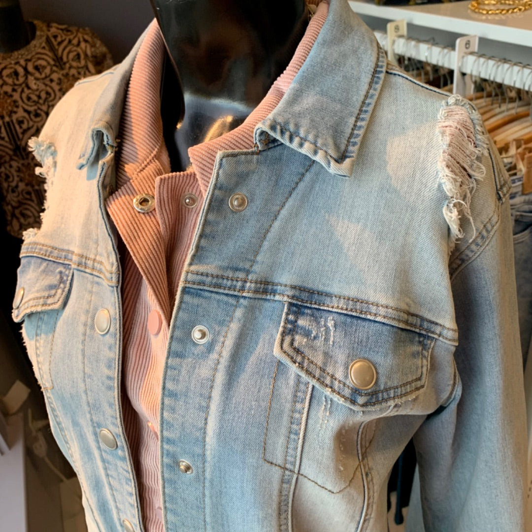 Tribal Jeans, Jackets, Small M Blue