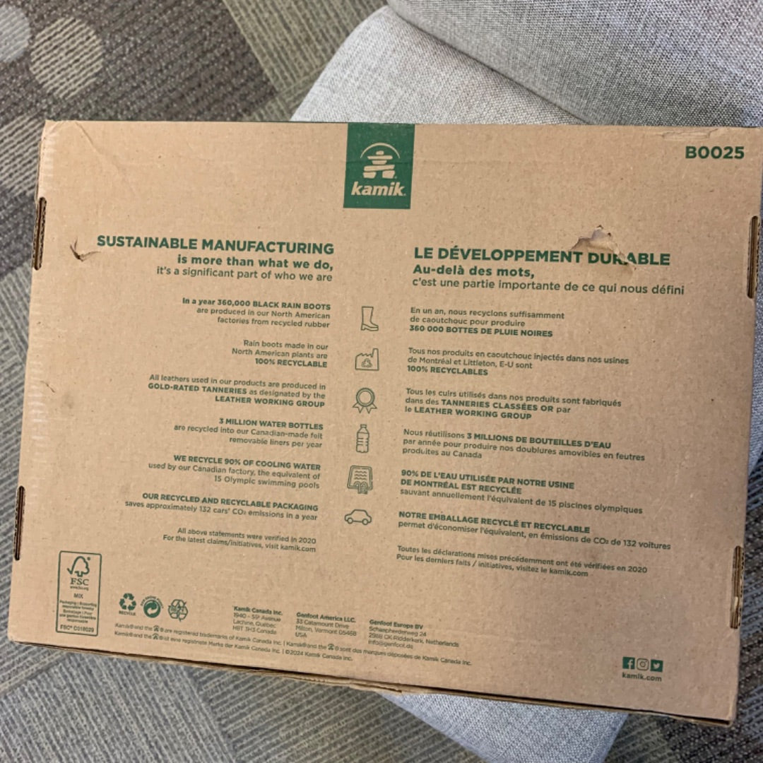 Kamik, Footwear, Size 7 Black