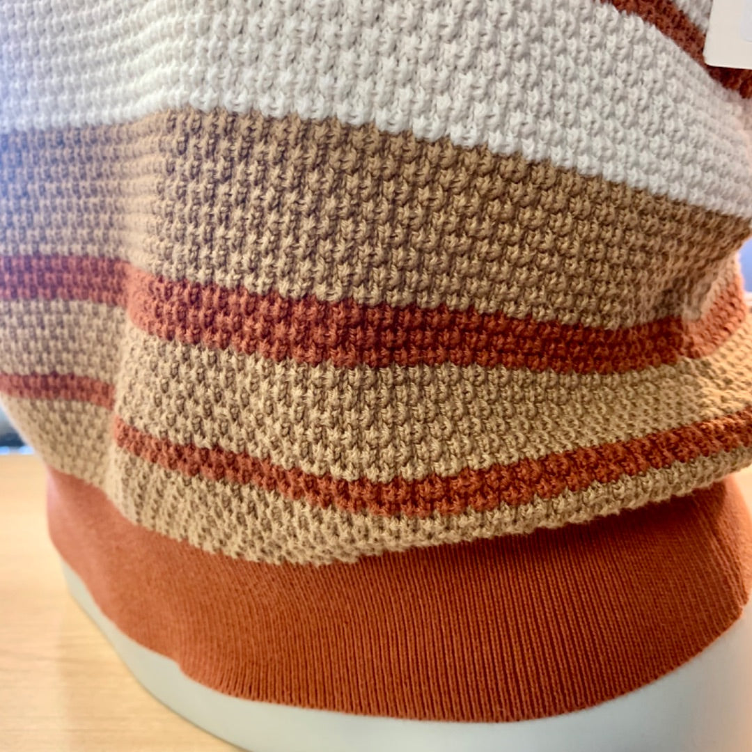 Uniqlo, Tops, XSmall Brown White Cream