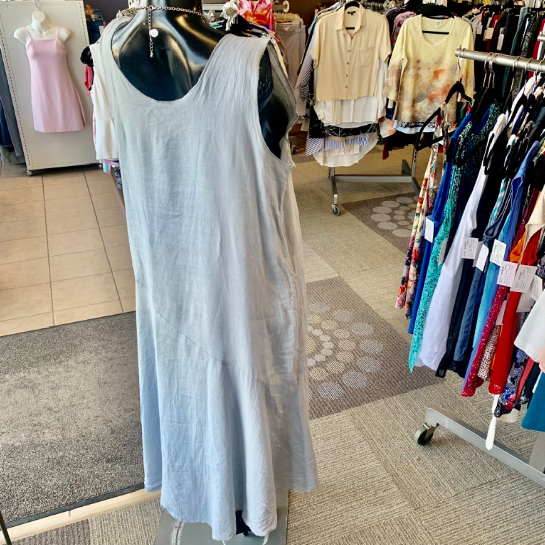 Eileen Fisher, Dresses, Medium Bluegrey