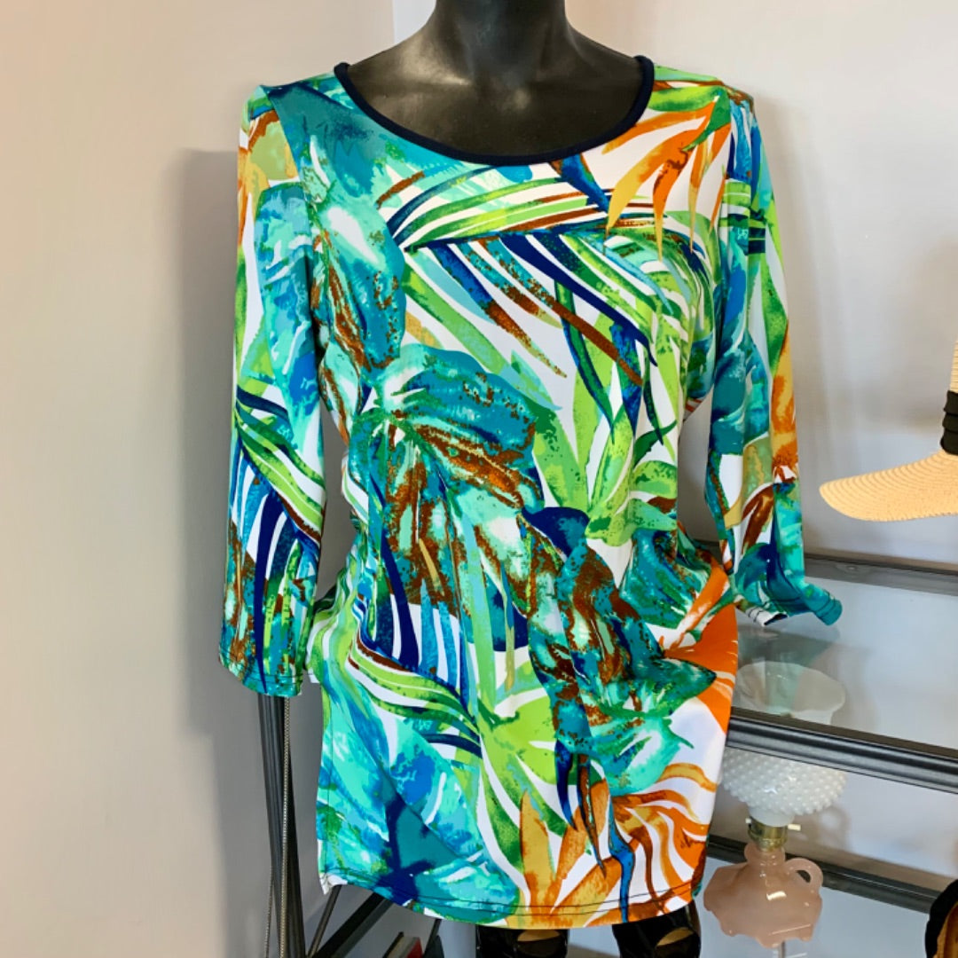 Chabra, Tops, Medium Multi