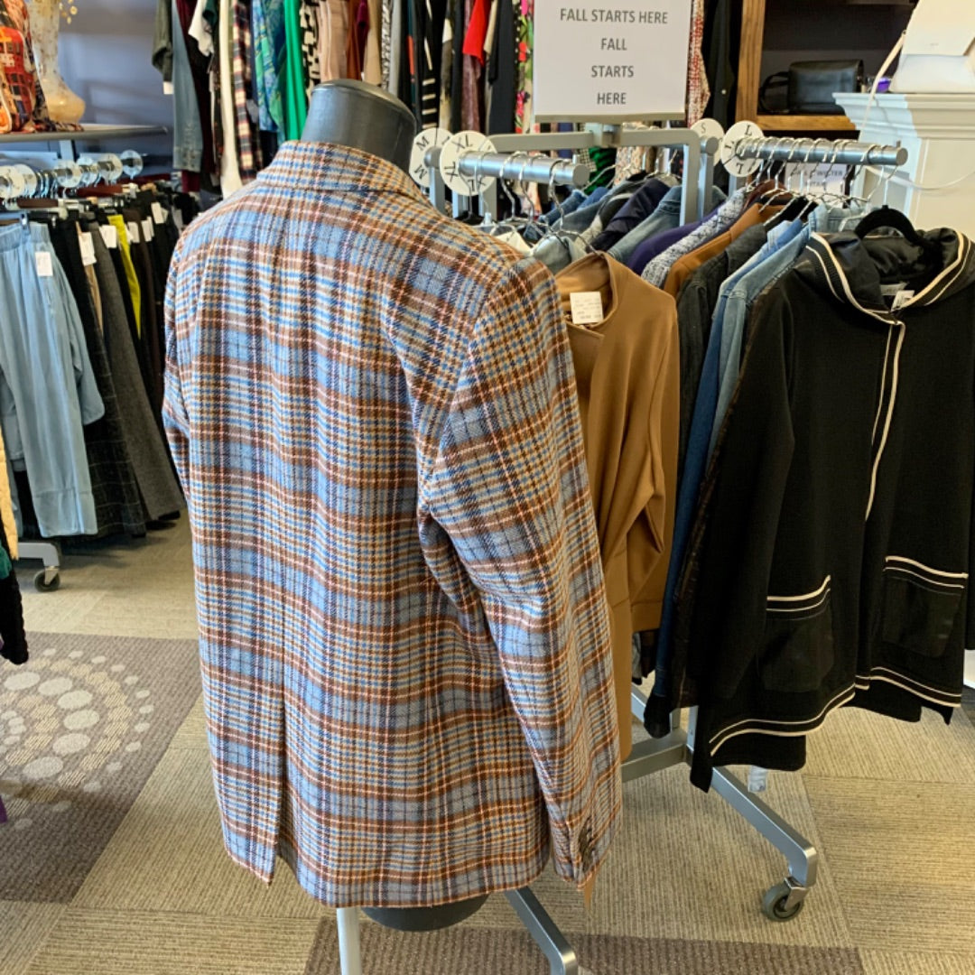 Hatley, Blazers, Medium Blue Brown