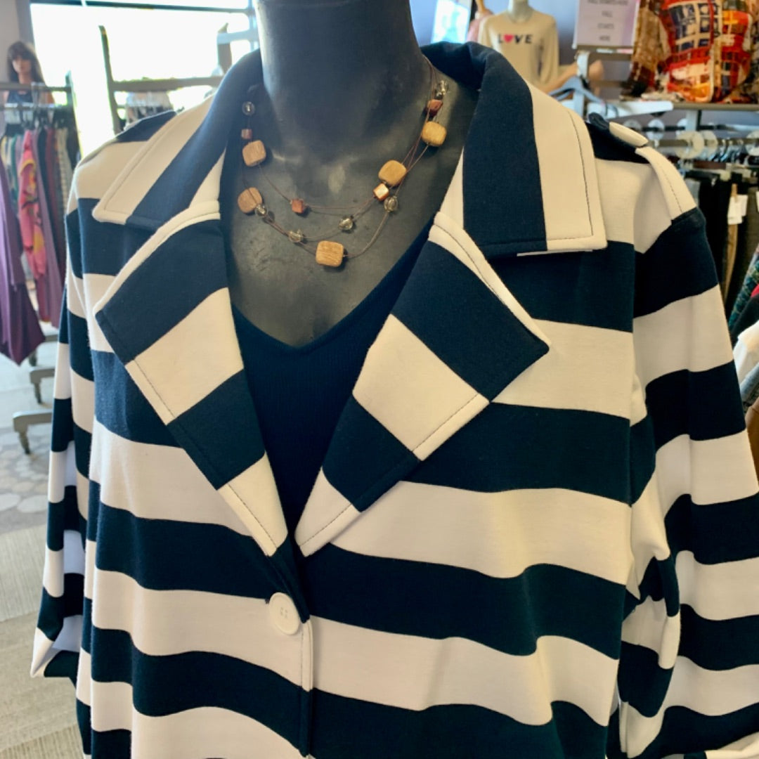 Kleio, Jackets, XXLarge Navy White