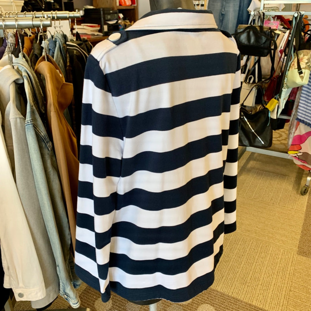 Kleio, Jackets, XXLarge Navy White