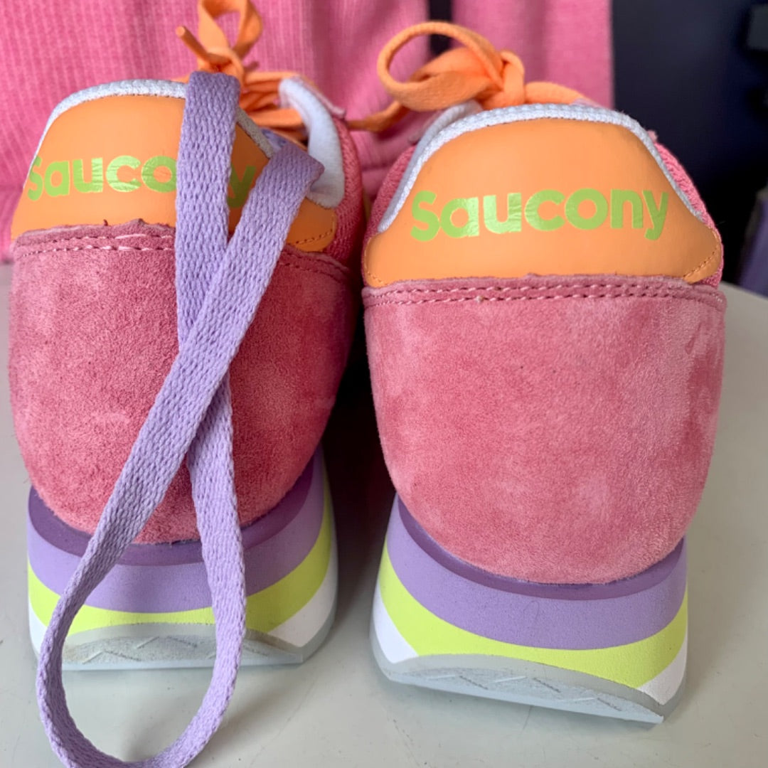 Saucony, Footwear, Size 7 Pink Multi