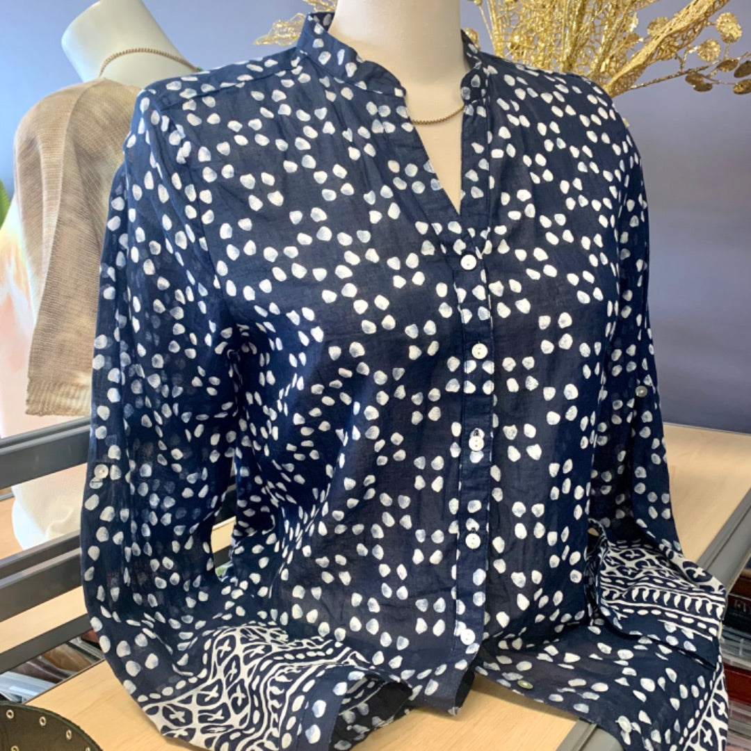 Mudo Collection, Tops, S / M Navy White
