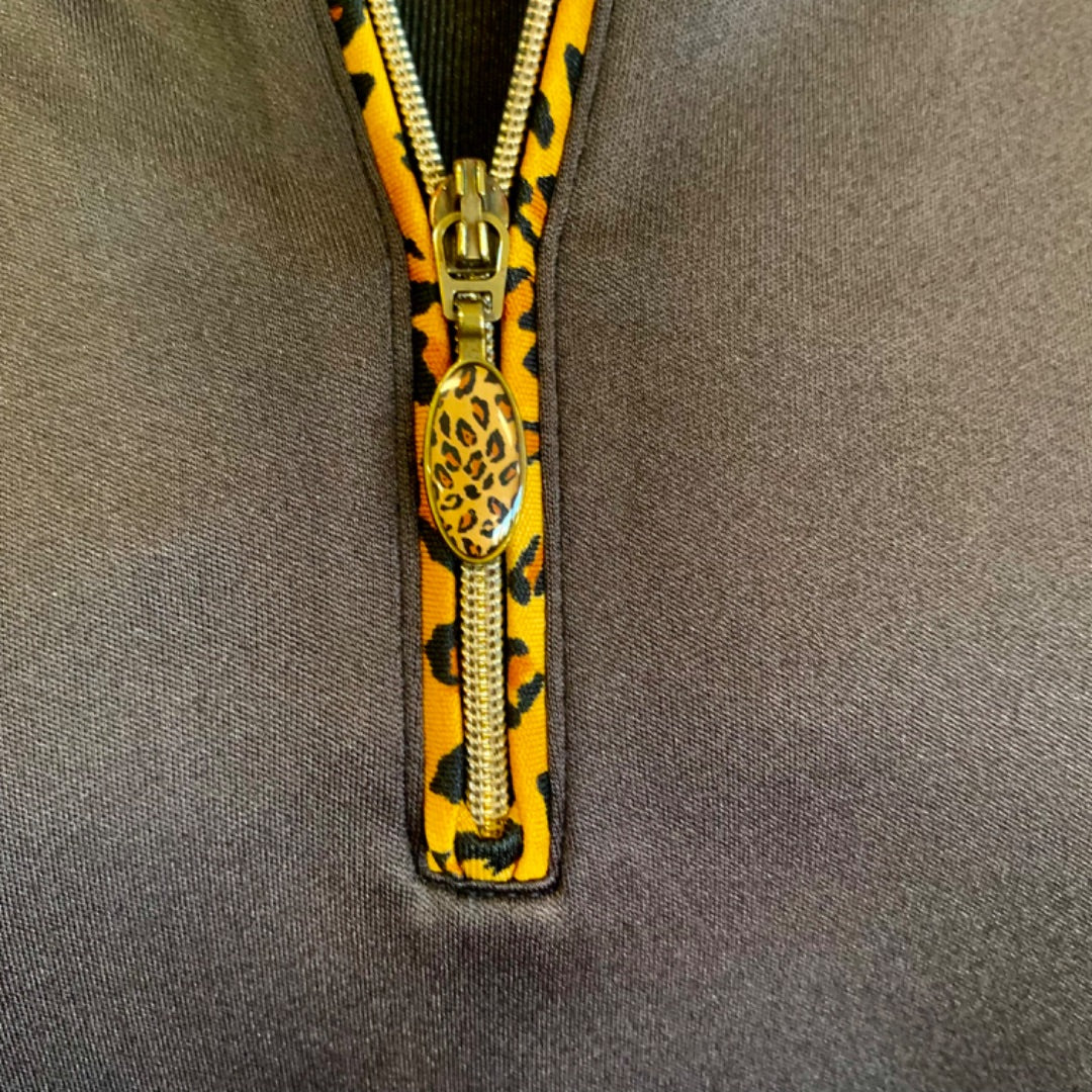 Greg Norman, Active Wear, Small Brown Cheetah