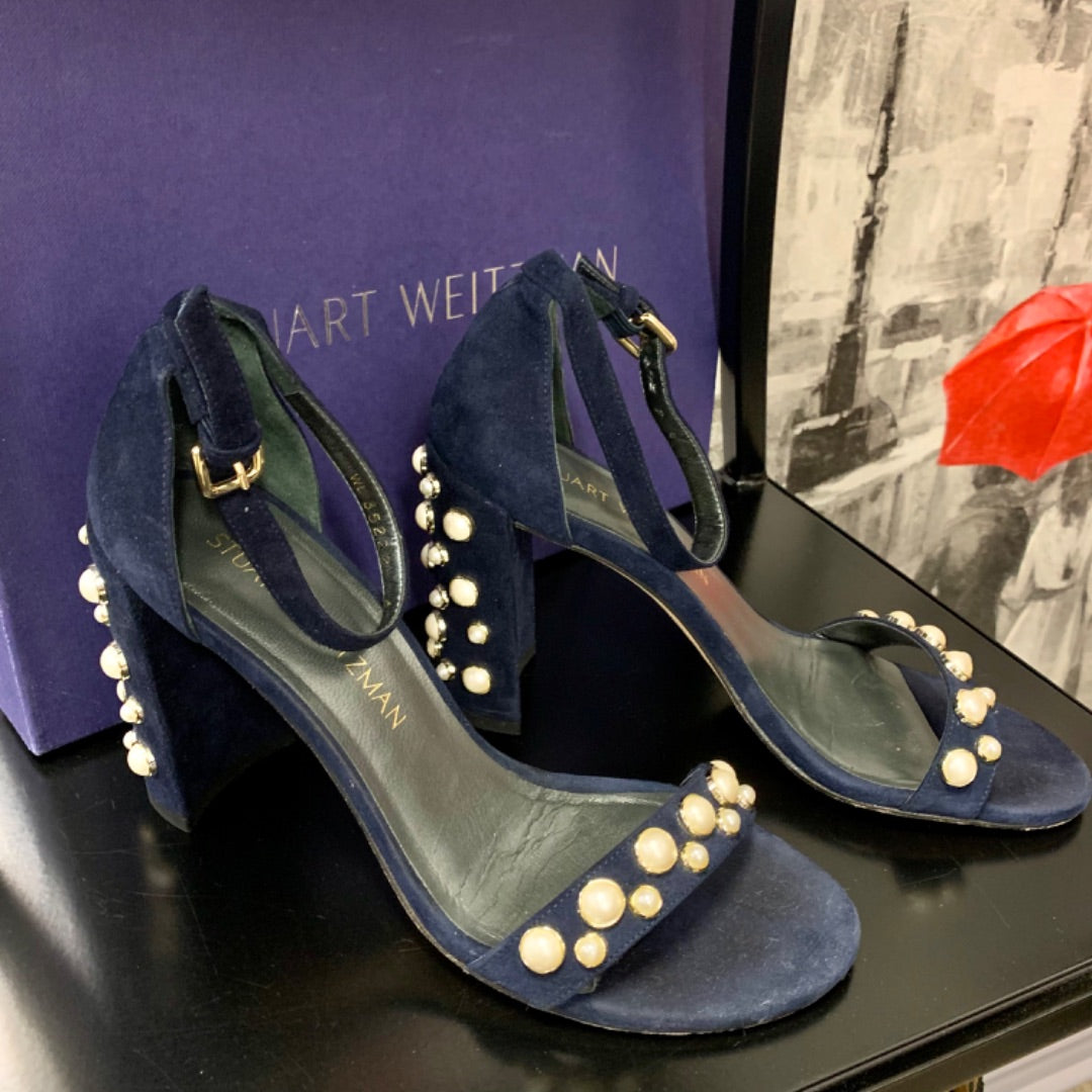 Stuart Weizman, Footwear, Size 6 Navy