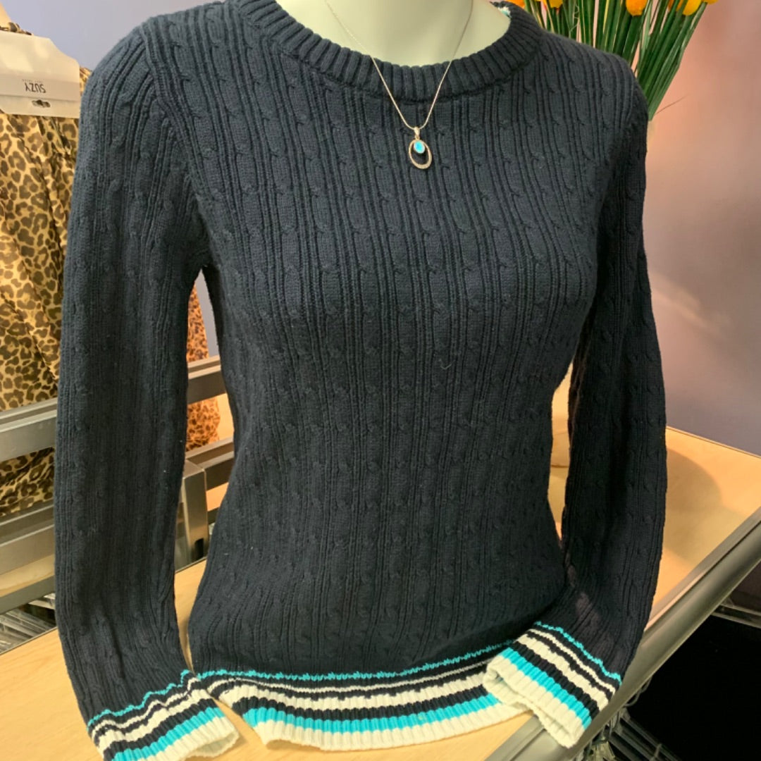 Tommy Hilfiger, Sweaters, Small Medium Navy