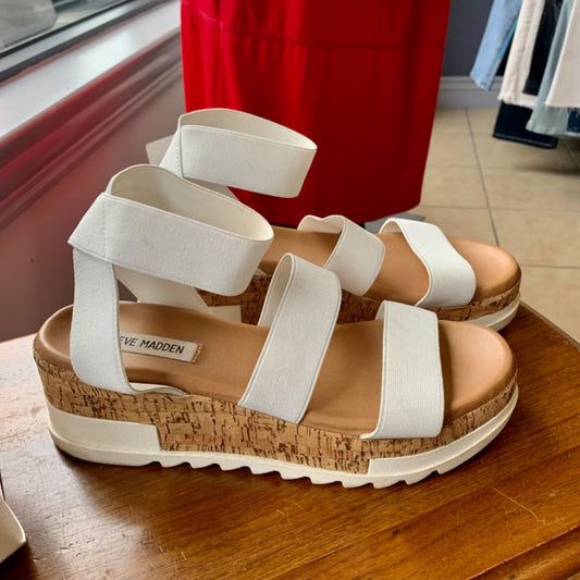 Steve Madden, Size 8 White