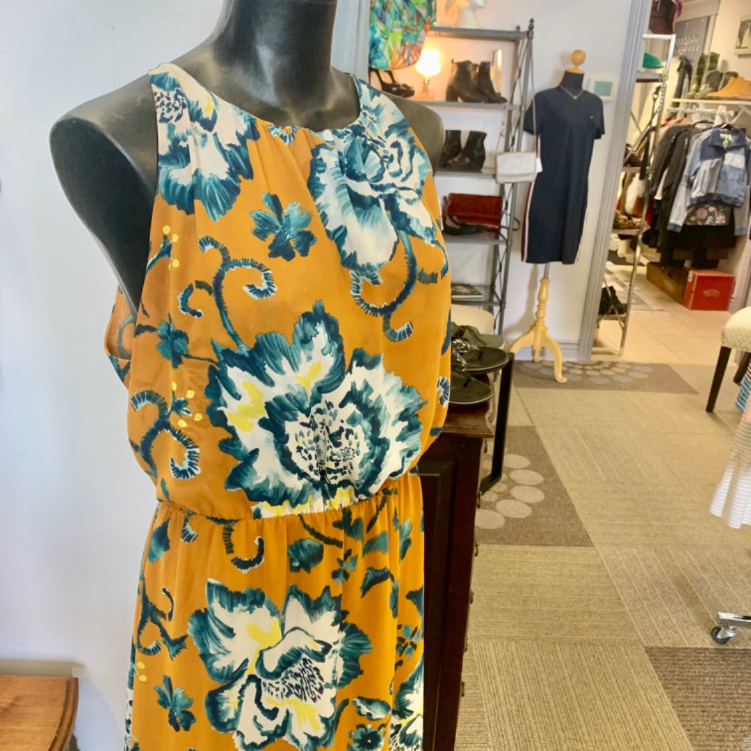 H&M, Dresses, Size 14 Coffee Teal