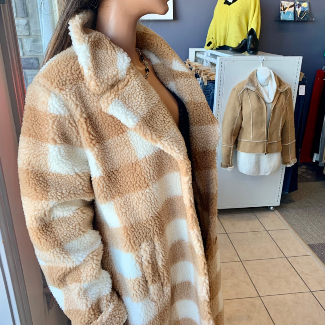 Regal, Coats, Size 2X Cream Toffee