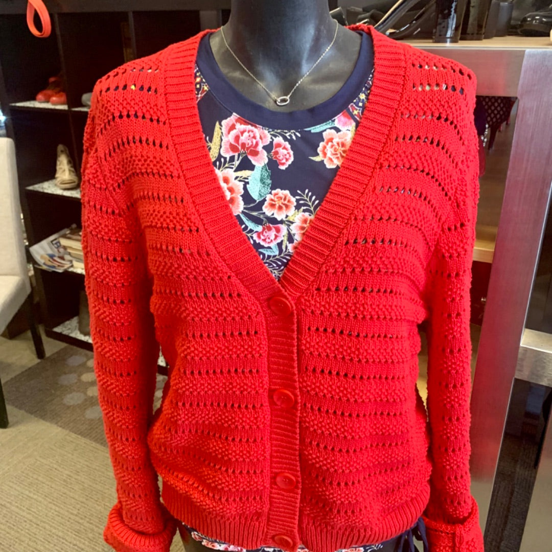 Z Supply, Cardigans, Large Red